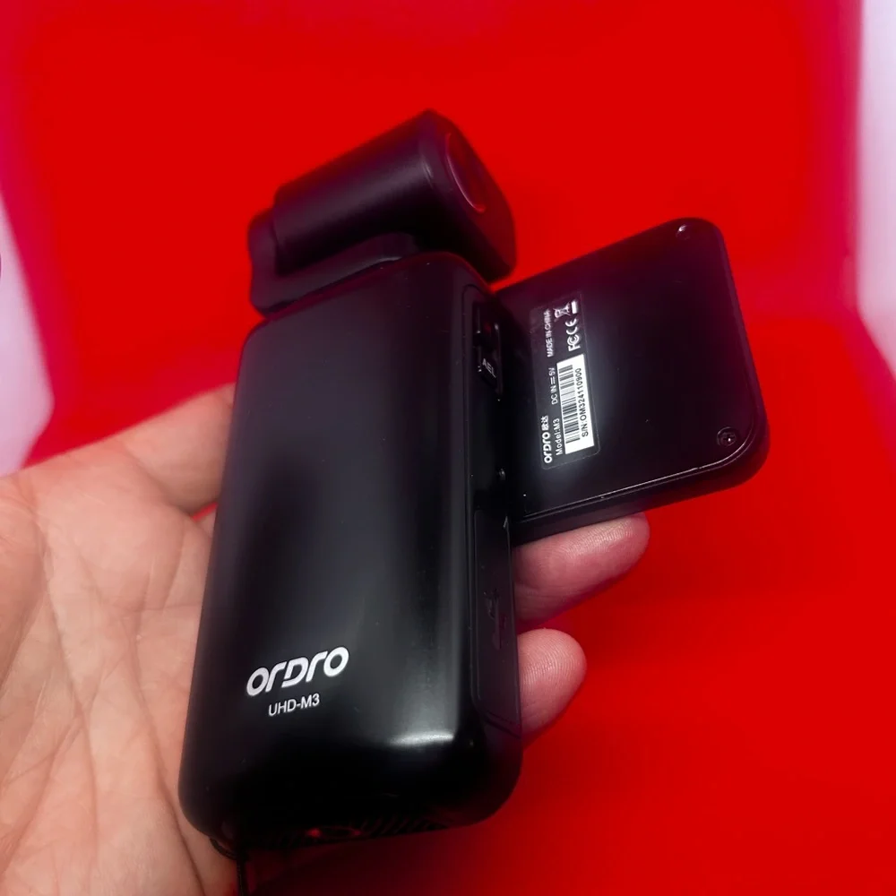 Ordro Poket m 3. 5 k Black Camera with Advanced Features